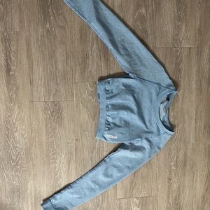 GYMSHARK ADAPT LONG SLEEVE CROP TOP